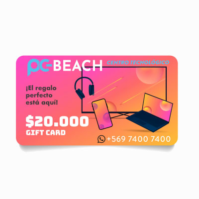 GIFT CARD PCBEACH $20.0001