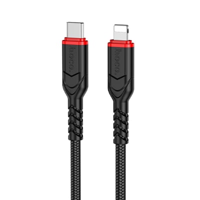 ANTI-BENDING CHARGING DATA CABLE 20W X59 HOCO TYPE-C TO IPhone 1Metro1