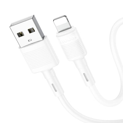 HOCO X83 FAST CHARGING DATA CABLE 2.4A 1M LIGHTING4