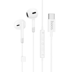 Audífonos In Ear Hoco M109 Tipo C Sunny Blanco