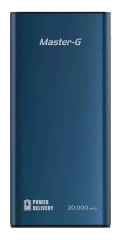 MASTER-G USB METALIC PORTABLE CHARGER 20000MAH 3A