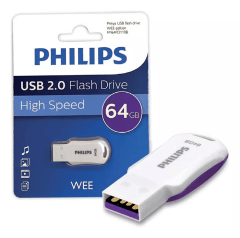 PHILIPS USB 2.0 FLASH DRIVE 64 GB HIGH SPEED WEE