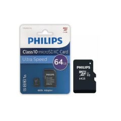 Micro SD Philips USB 64GB CLASE 10