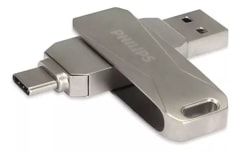 PENDRIVE PHILIPS USB 3.0 FLASH DRIVE 64GB SUPER SPEED SNAP TYPE-C