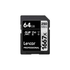 MEMORIA SD SILVER SERIES 64GB LEXAR PROFESIONAL