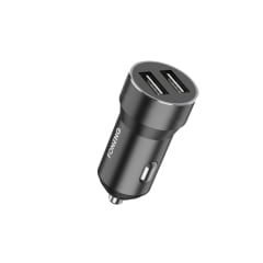 DUAL USB METAL CAR CHARGER LED INDICATOR C08 FONENG