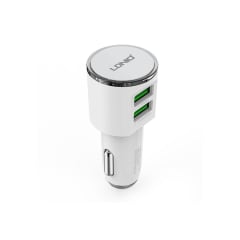 CAR CHARGER DUAL USB PORT 3.4 OUTPUT DL-C29