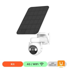 Cámara Wifi/4G Lte AOV PT 360°- 5MP - 3K Con Batería y Panel Solar | Imou