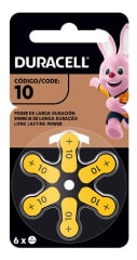 PILA AUDIFONO 10 DURACELL C/U