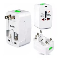 ADAPTADOR ENCHUFE INTERNACIONAL ALL-IN-ONE