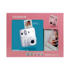 CÁMARA INSTANTÁNEA INSTAX MINI 12 BLANCO + 10 PELÍCULAS