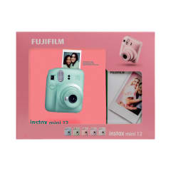 CÁMARA INSTANTÁNEA INSTAX MINI 12 VERDE + 10 PELÍCULAS