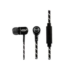 METAL IN EAR BLUETOOTH EARPHONES BLACK