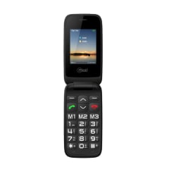 Celular Senior Mlab Shell Sos 4G Lte Negro Doble Sim