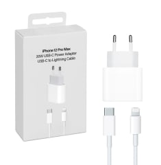 20W USB-C POWER ADAPTER + CABLE LIGHTNING A2347 ALTERNATIVO CERT