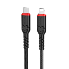 ANTI-BENDING CHARGING DATA CABLE 20W X59 HOCO TYPE-C TO IPhone 1Metro