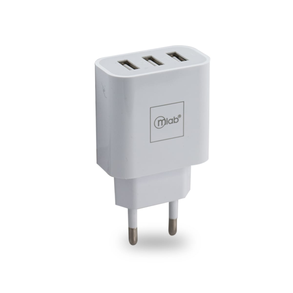 HOME CHARGER WITH 3 USB PORTS 220V 3PUERTOS USB 2.1A MLAB 0