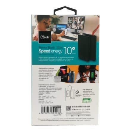 POWER BANK 20W 3.5A 10.000 mAh5