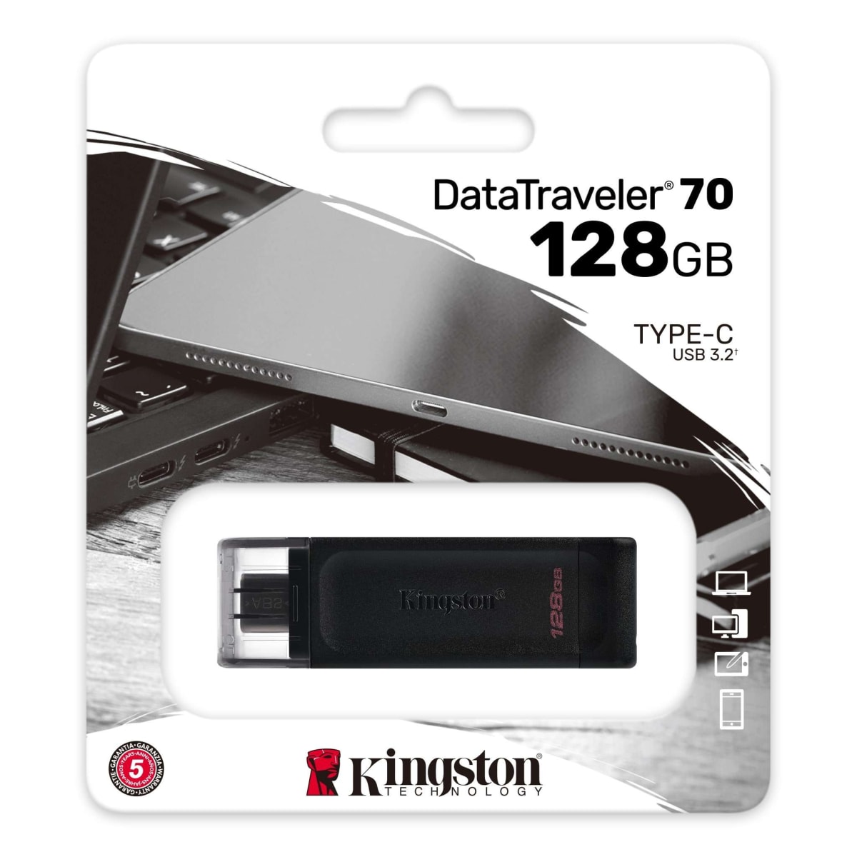 DATATRAVELER 70 128GB USB-C KINGSTON2