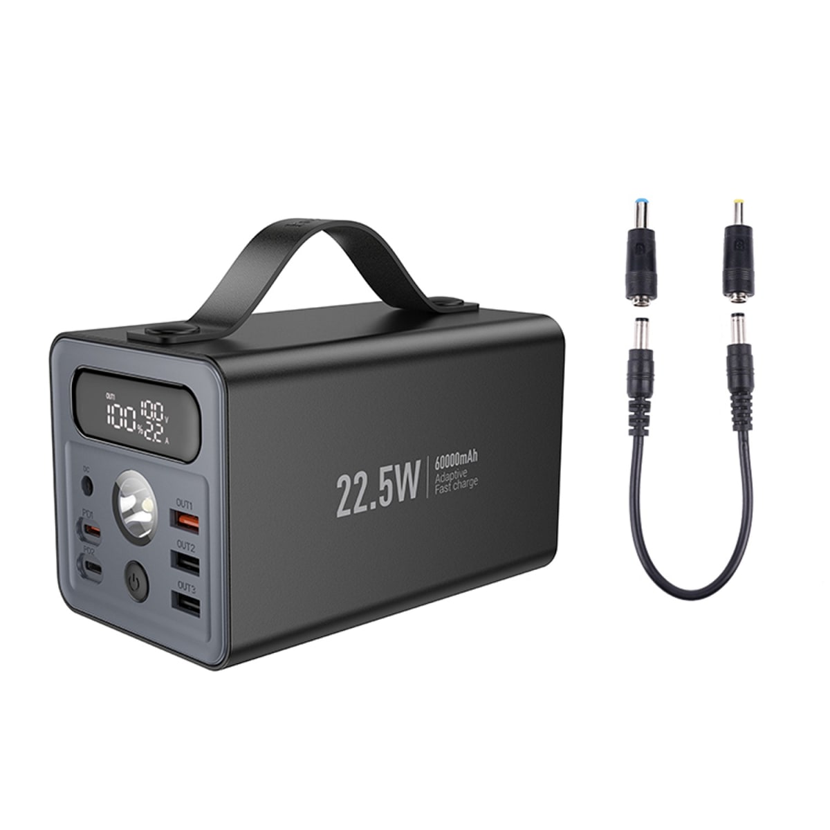 POWER BANK MULTIFUCTION 60000MAH HOCO J1385