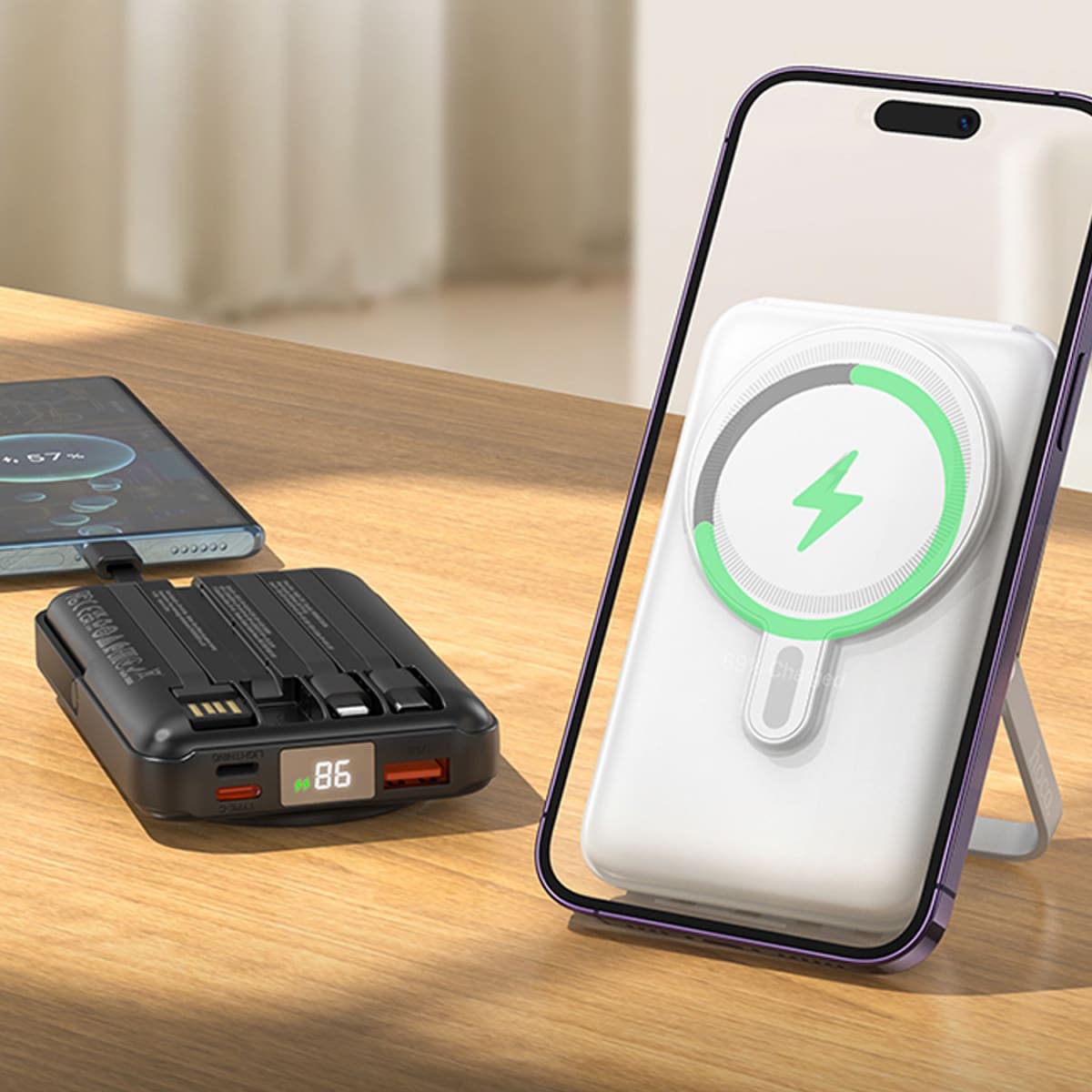 FULLY COMPATIBLE POWER BANK J135 HOCO 10000MAH3