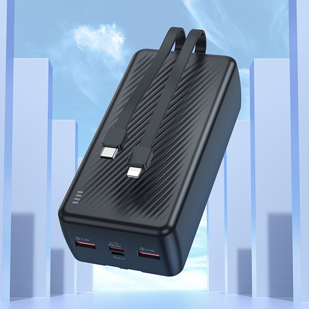 FULLY COMPATIBLE POWER BANK 22.5W 30000MAH BOROFONE BJ57B3