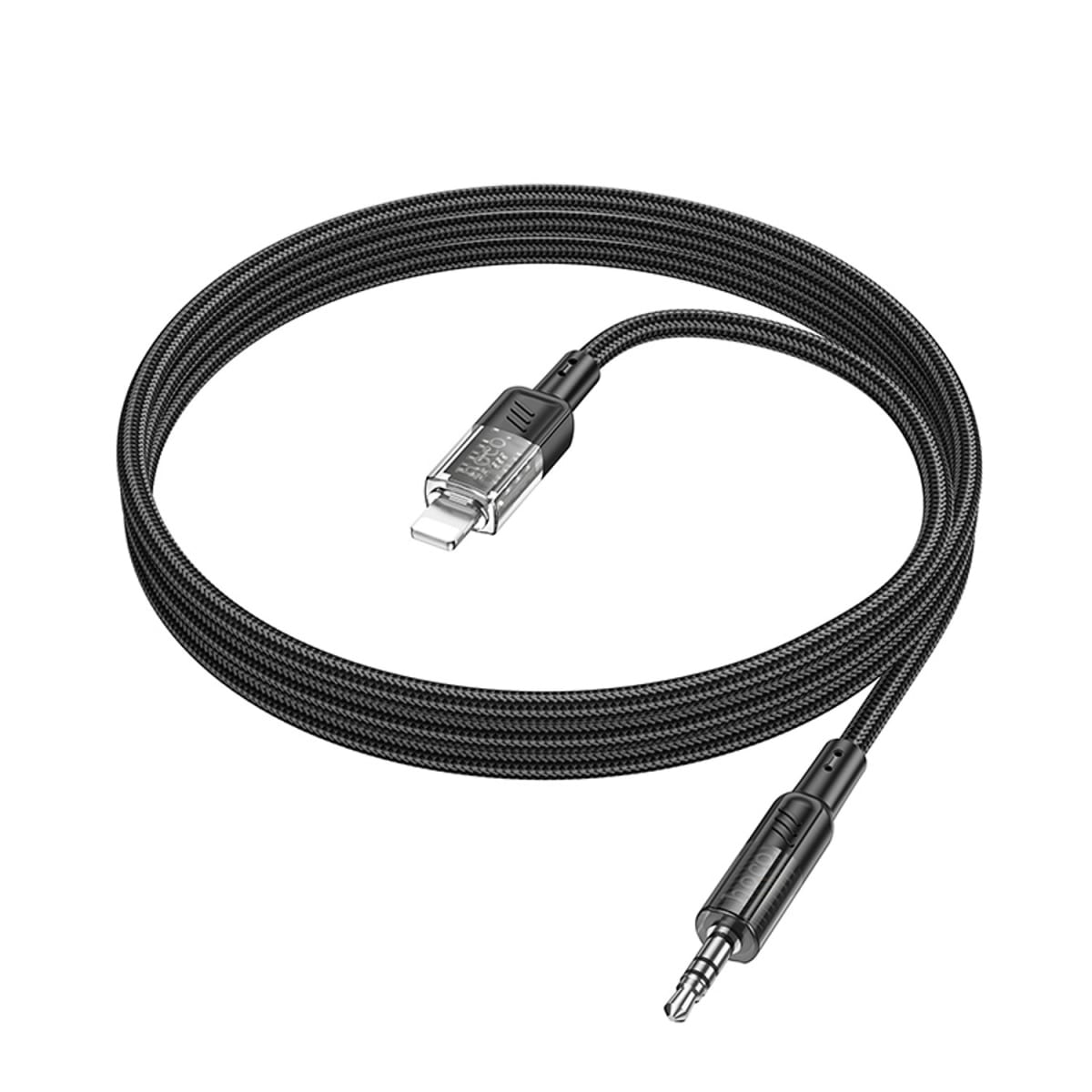Cable Audio Hoco UPA27 Spirit 3.5mm a Lightning Negro5