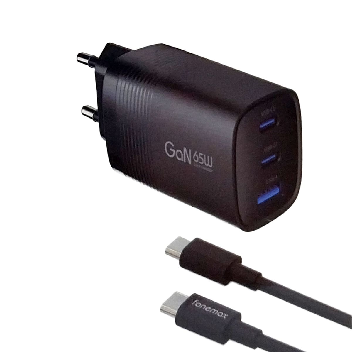 FONEMAX NEXUS POWER FAST CHARGER USB-C TO USB-C 65W 0