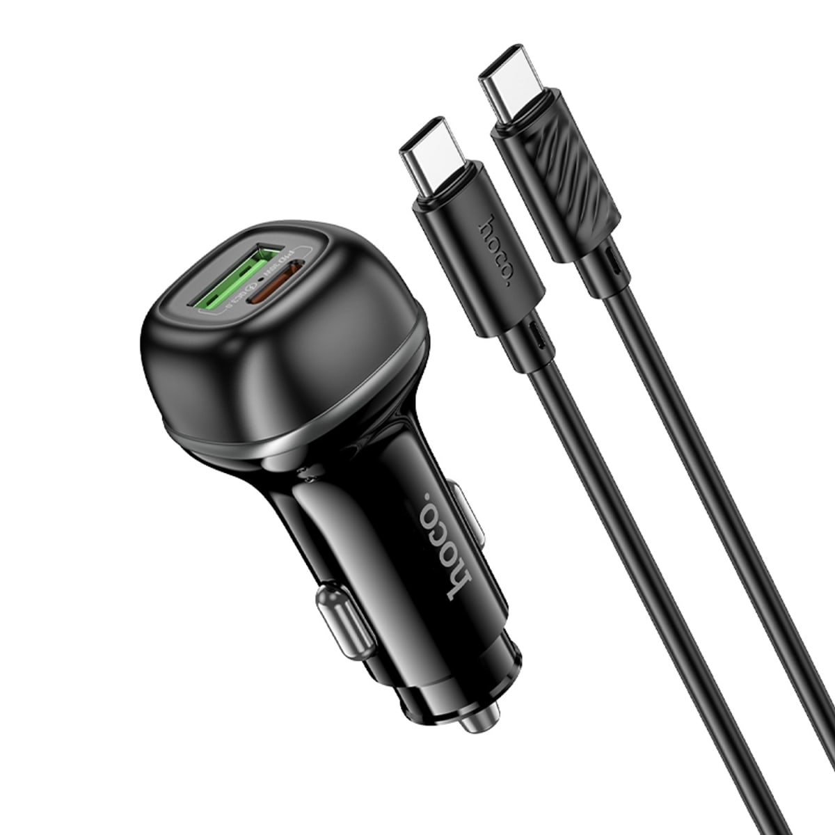 FAST CHARGING CAR CHARGER SET 48W Z58A HOCO 0