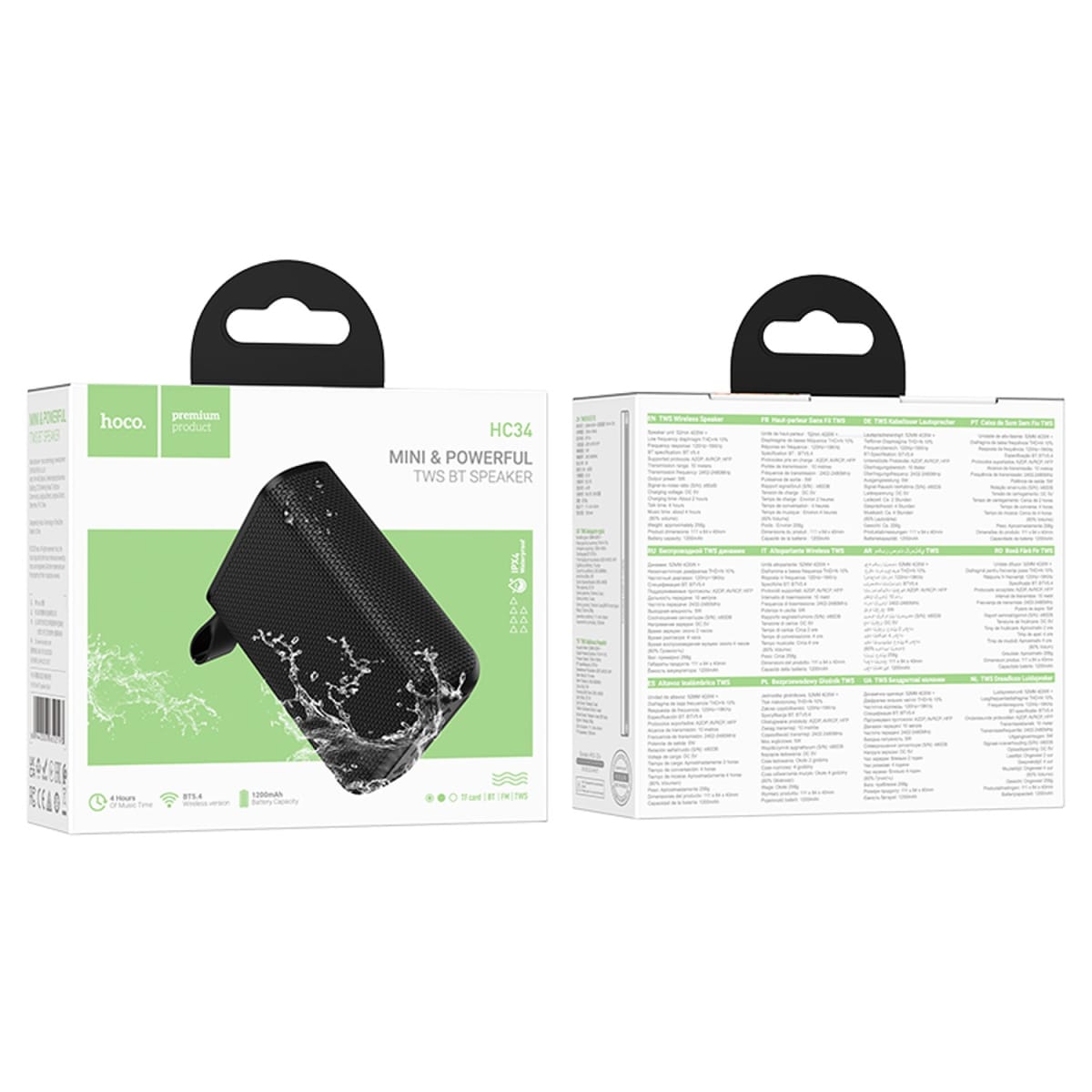 Parlante Hoco HC34 Star negro2