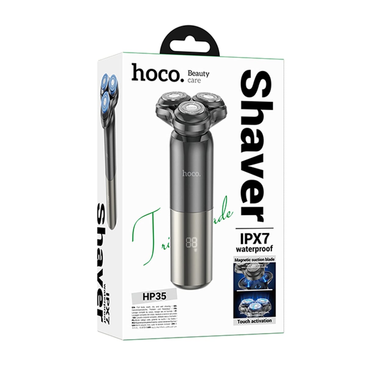 HOCO SHAVER IPX7 HP35 TOUCH ACTIVATION2