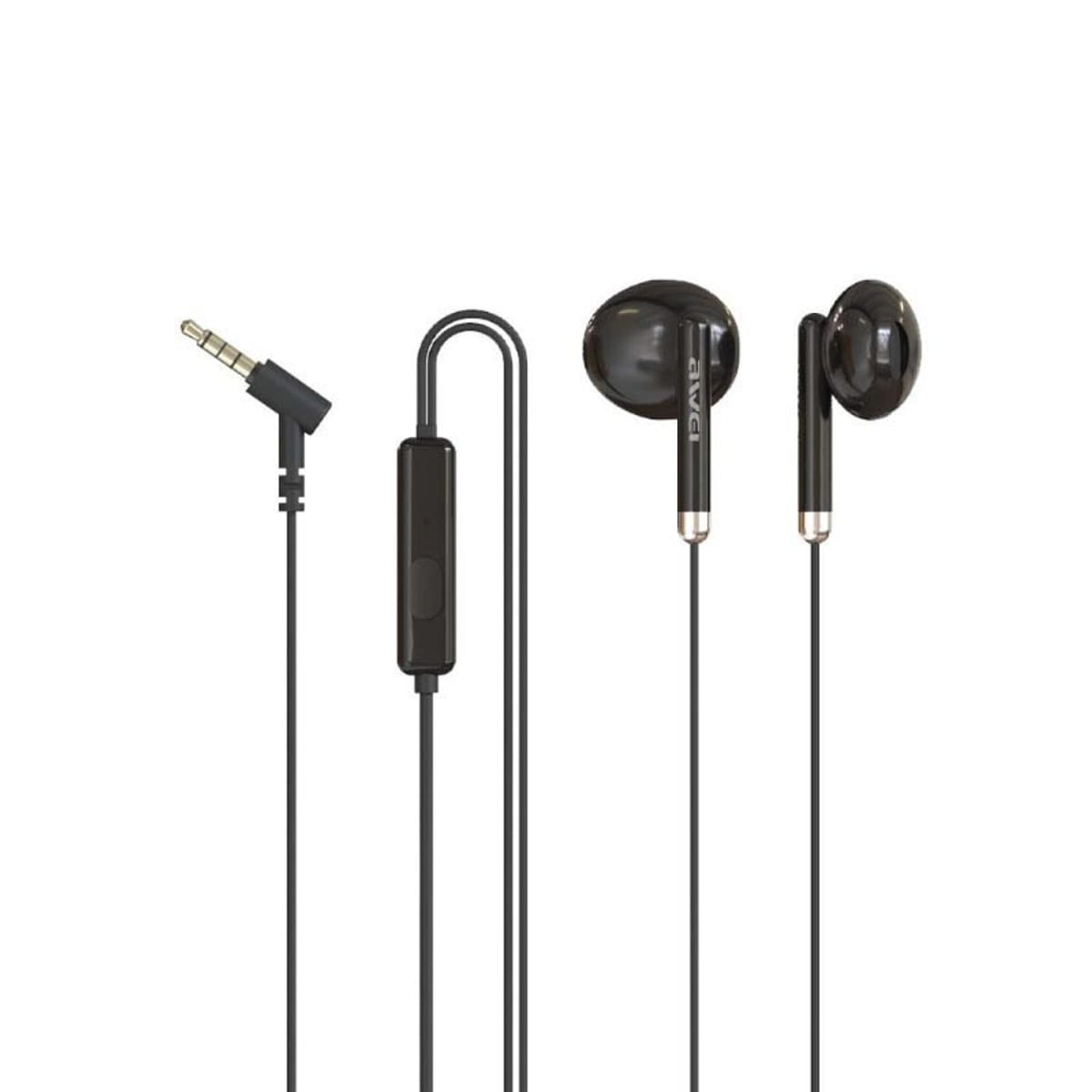 AWEI SEMI-IN-EAR WIRED EARPHONE PC-26 0