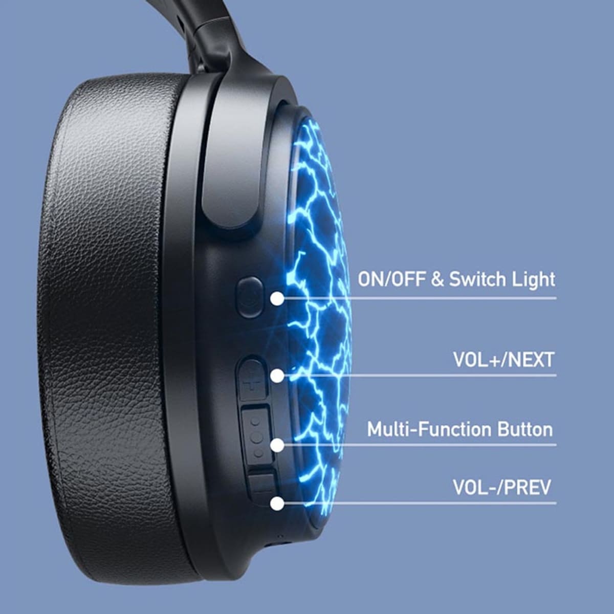 HEAD-MOUNTED GAMING WIRELESS HEADSET AWEI A780 PRO3