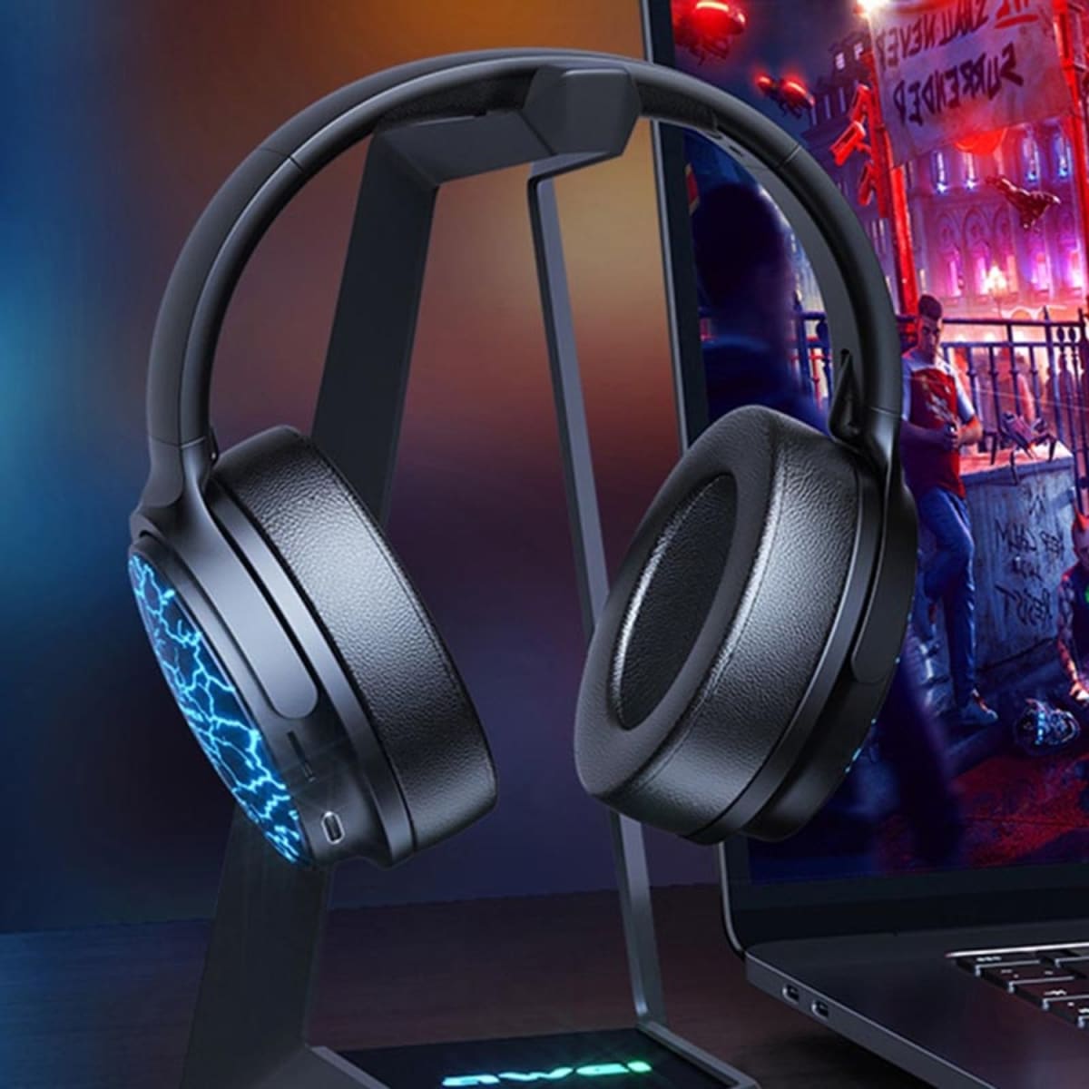 HEAD-MOUNTED GAMING WIRELESS HEADSET AWEI A780 PRO2