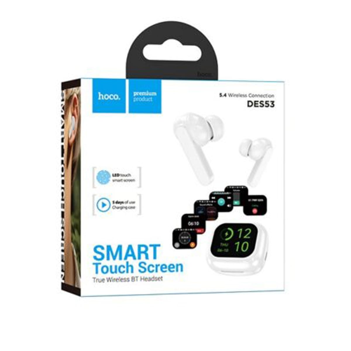 SMART TOUCH SCREEN TRUE WIRELESS DES53 HOCO2