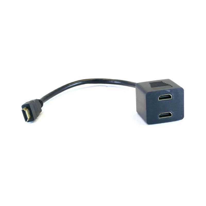 CABLE SPLITTER ADAPTADOR HDMI DOBLE 2X12