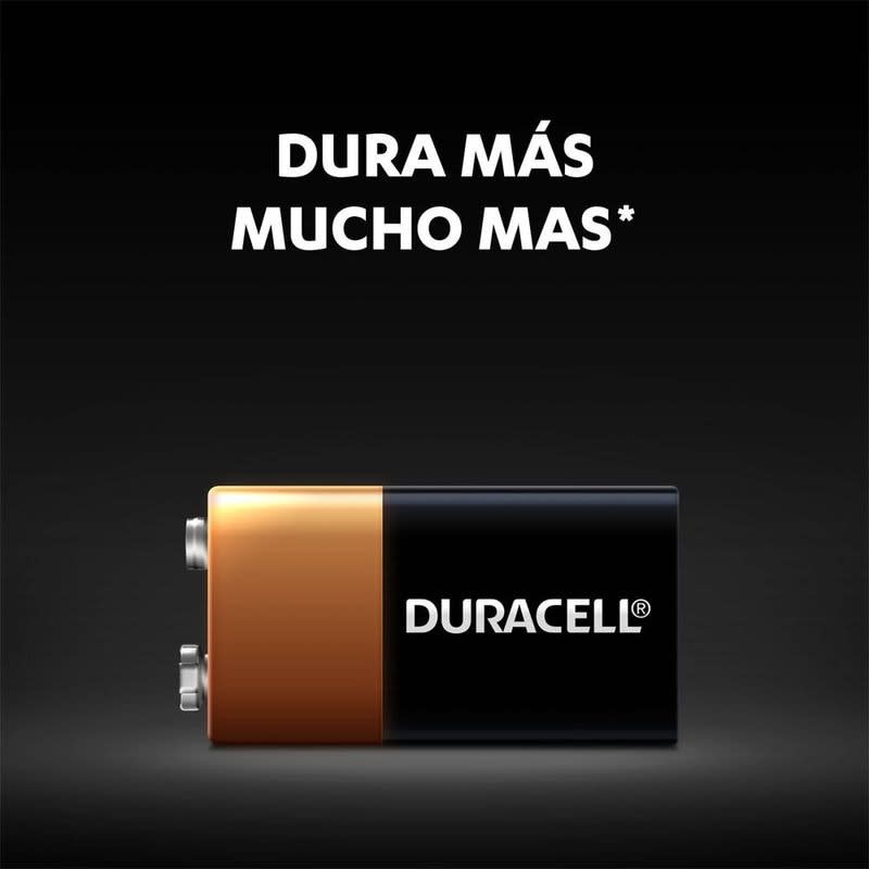 DURACELL BATERIA 9V 1 ALCALINA2