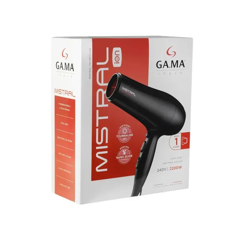 SECADOR DE CABELLO MISTRAL ION 2200W GA.MA4
