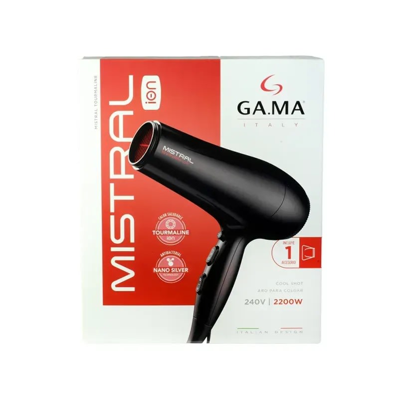 SECADOR DE CABELLO MISTRAL ION 2200W GA.MA2