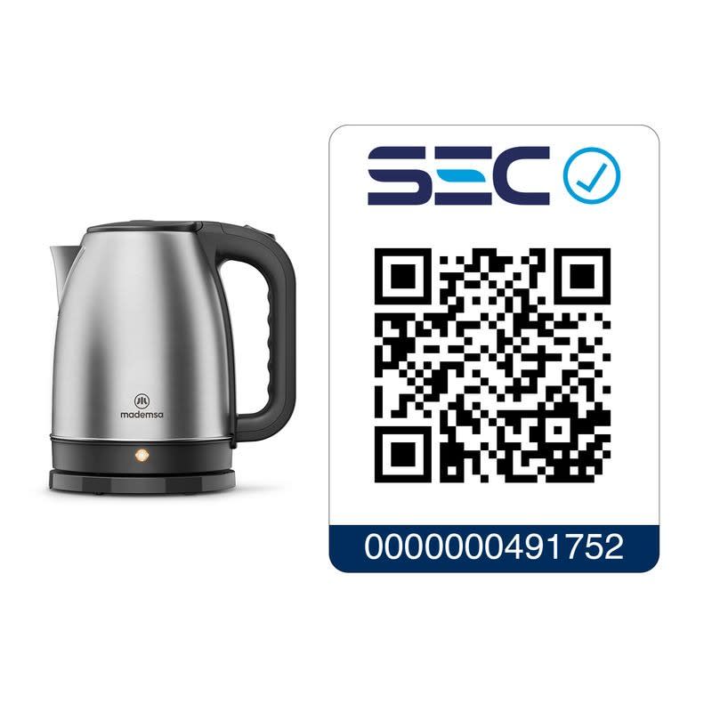 HERVIDOR 1.7L MEK25 MADEMSA8