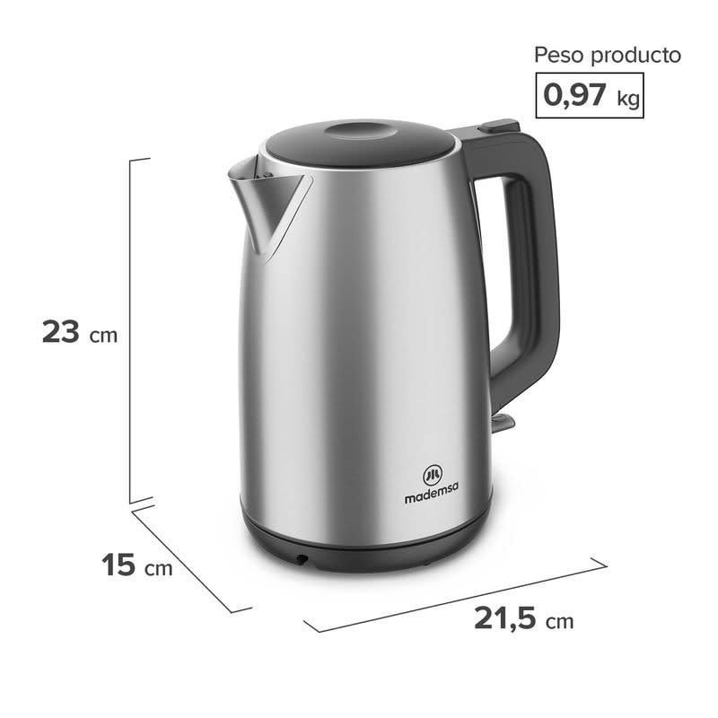 HERVIDOR 1.7L MEK25 MADEMSA4