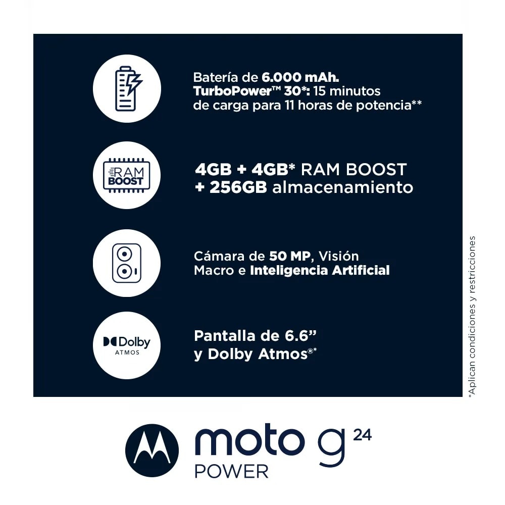 MOTOROLA G24 POWER 4+256GB CELESTE GLACIAR3