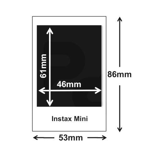 Papel Fotográfico INSTAX mini 10X2 Packs4