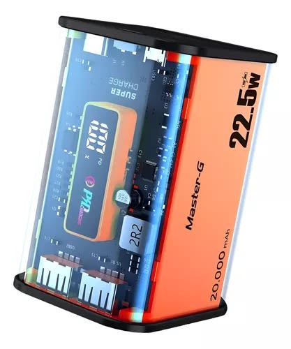 MASTER-G PORTABLE CHARGER 20.000 MAH 22.5W3