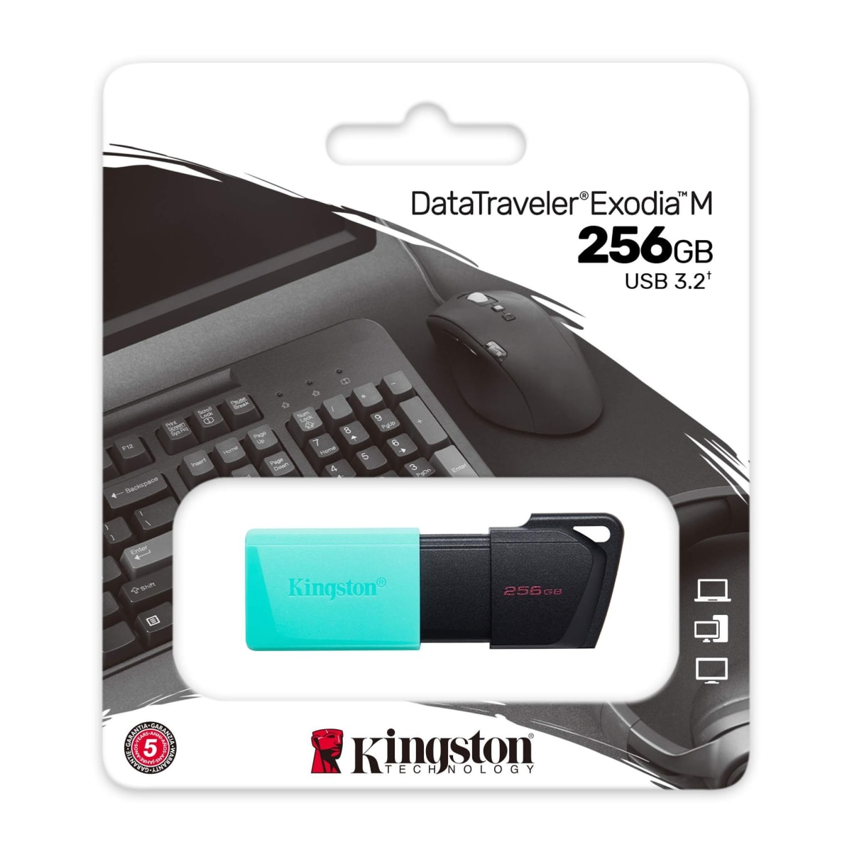 DATA TRAVELER EXODIA M 256GB USB 3.2 KINGSTON2