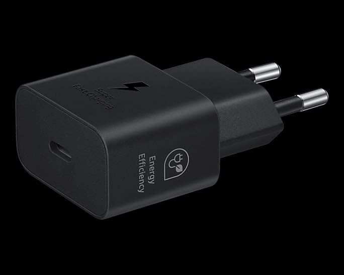 SAMSUNG PD ADAPTER 25W USB-C BLACK 0