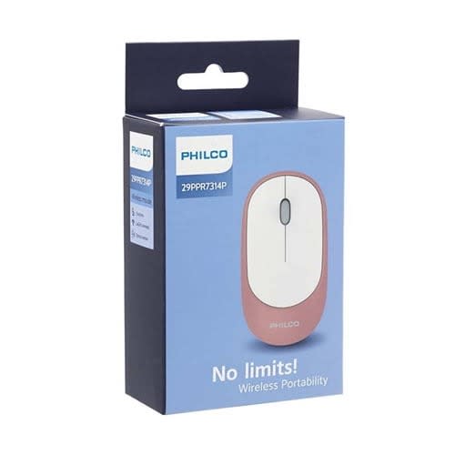 PHILCO WIRELESS MOUSE NO LIMITS PINK4