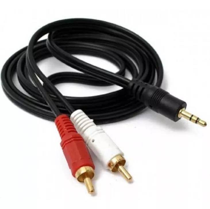 Cable AUDIO RCA Plug 3.5 a 2 RCA 3M2