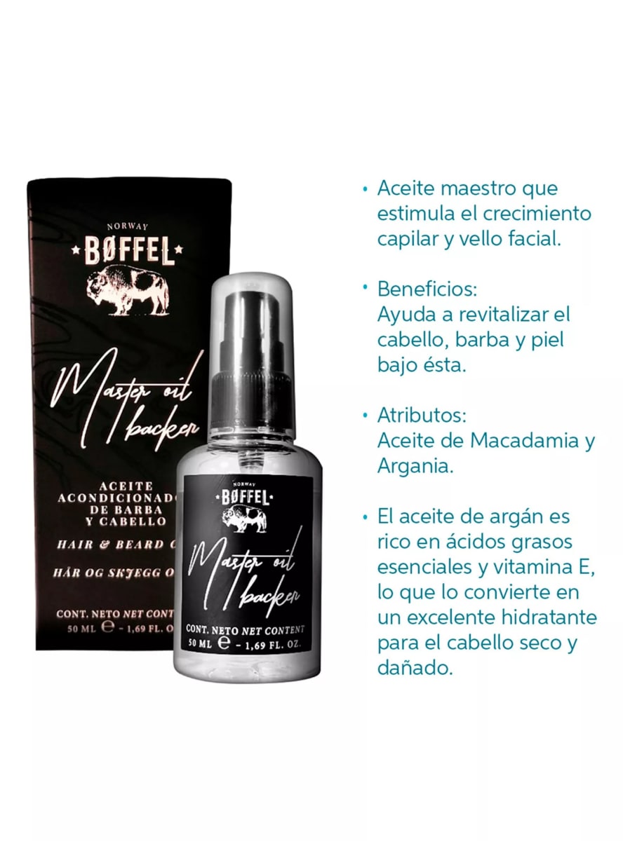 PACK GAMA GSH 860 MASTER OIL BACKER  + ACEITE ACONDICIONADOR4