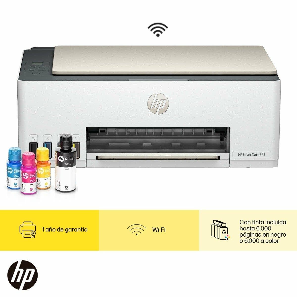 IMPRESORA TODO EN UNO HP SMART TANK 5832